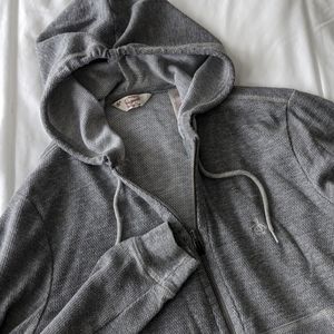 Original Penguin men's L grey lightweight hoodie